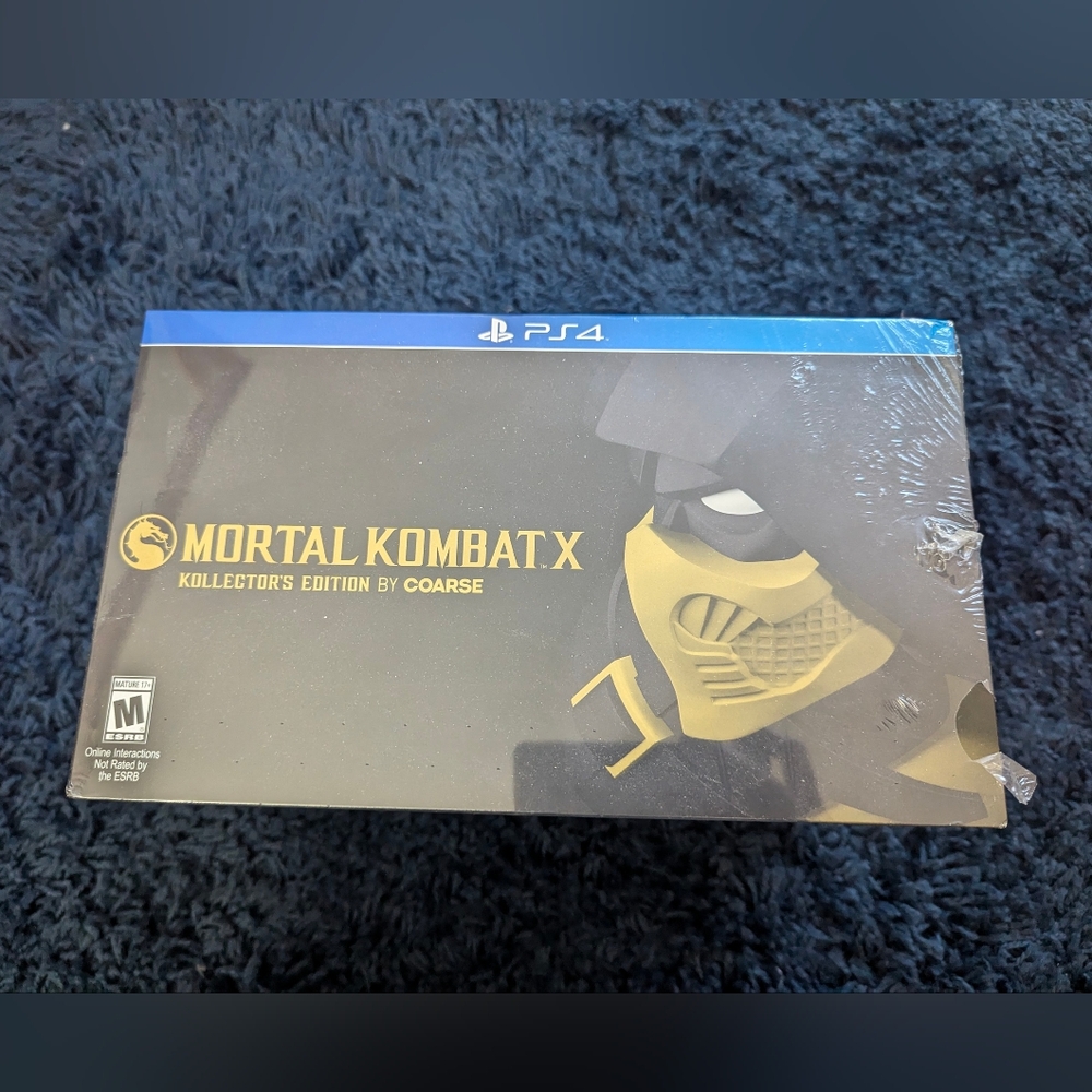 New PS4 Mortal Kombat X Kollector's edition